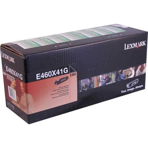Lexmark Lexmark Extra High Yield Return Program Toner Ctg, TAA Compliant, Yield: 15000 Pages E460X41G